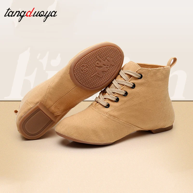 Dance Shoes Women's Soft Sole Dance Shoes Canvas Jazz Dance Shoes Hight Cut Adult Men's Modern Form Ballet Shoes
Dance Shoes Women's Soft Sole Dance Shoes Canvas Jazz Dance Shoes Hight Cut Adult Men's Modern Form Ballet Shoes