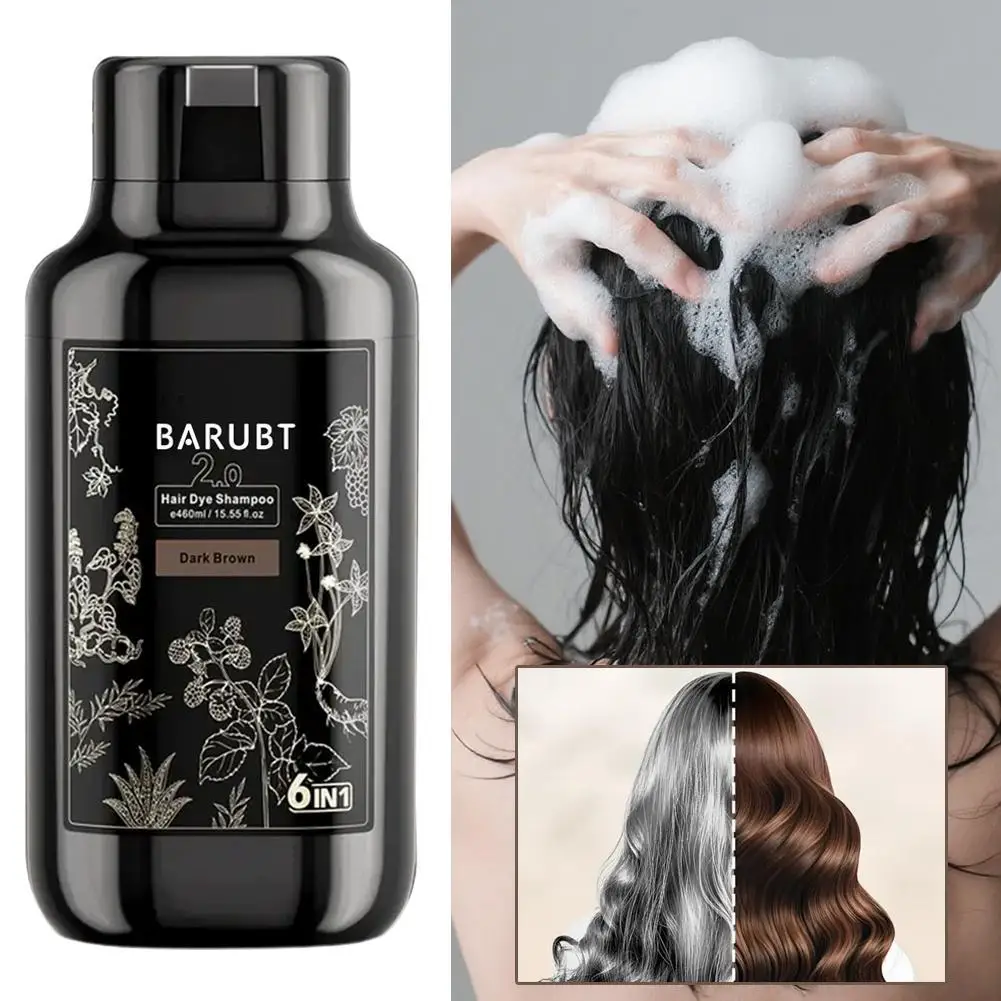 460ml Instant Coloring Shampoo Natural Black Color for Men Women Hair Dye Herbal Brown Purple Hair Dye Hair Dye Shampoo
460ml Instant Coloring Shampoo Natural Black Color for Men Women Hair Dye Herbal Brown Purple Hair Dye Hair Dye Shampoo