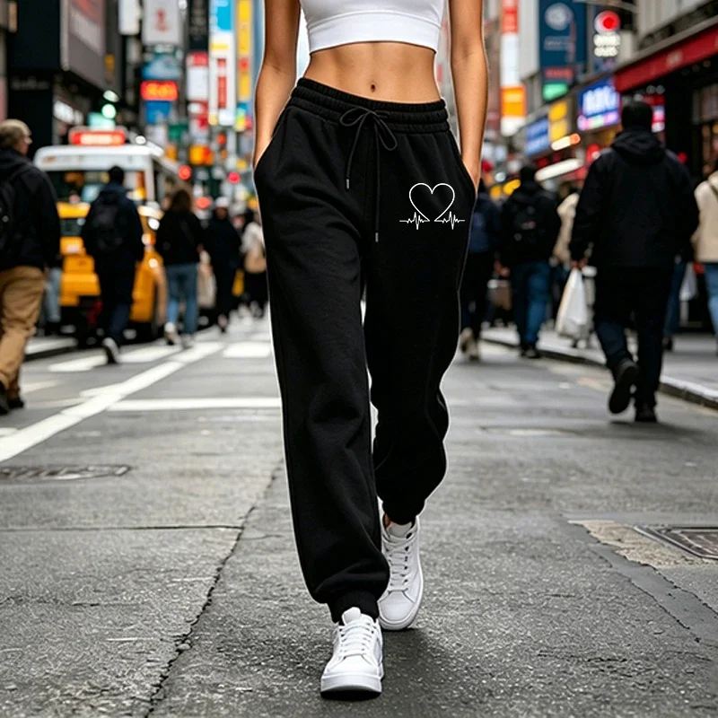 2026 Womens Sweatpants Printing Casual Sports Fitness Pants Outdoors Gym Jogging Woman Clothes Trousers Daily Fashion Streetwear
2026 Womens Sweatpants Printing Casual Sports Fitness Pants Outdoors Gym Jogging Woman Clothes Trousers Daily Fashion Streetwear