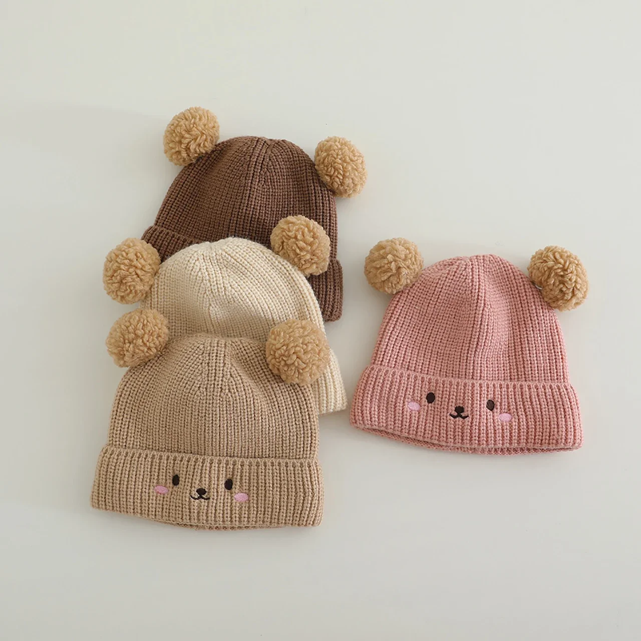 Double Pompom Baby Knitted Hat Cute Cartoon Animals Baby Boys Girls Cap Beanies Soft Winter Thicken Warm Kids Hat
Double Pompom Baby Knitted Hat Cute Cartoon Animals Baby Boys Girls Cap Beanies Soft Winter Thicken Warm Kids Hat
