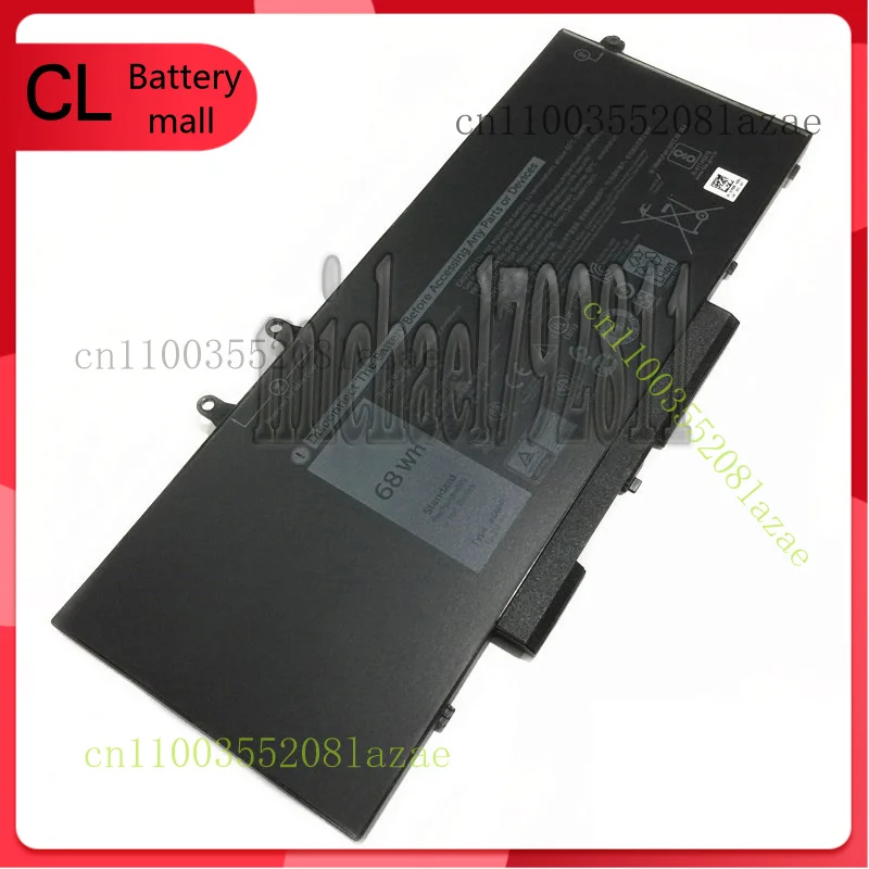 Новый аккумулятор емкостью 68 Втч 3HWPP, совместимый с серией Dell Latitude 5401 5501 E5501
Новый аккумулятор емкостью 68 Втч 3HWPP, совместимый с серией Dell Latitude 5401 5501 E5501