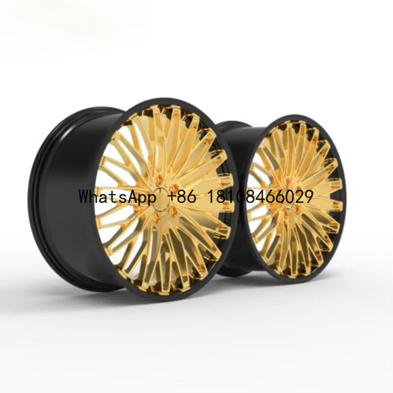 OEM ODM Double Color Wheel Factory Manufacture Various Wheels Custom Forged Aluminum Alloy Car Rims Hubs
OEM ODM Double Color Wheel Factory Manufacture Various Wheels Custom Forged Aluminum Alloy Car Rims Hubs