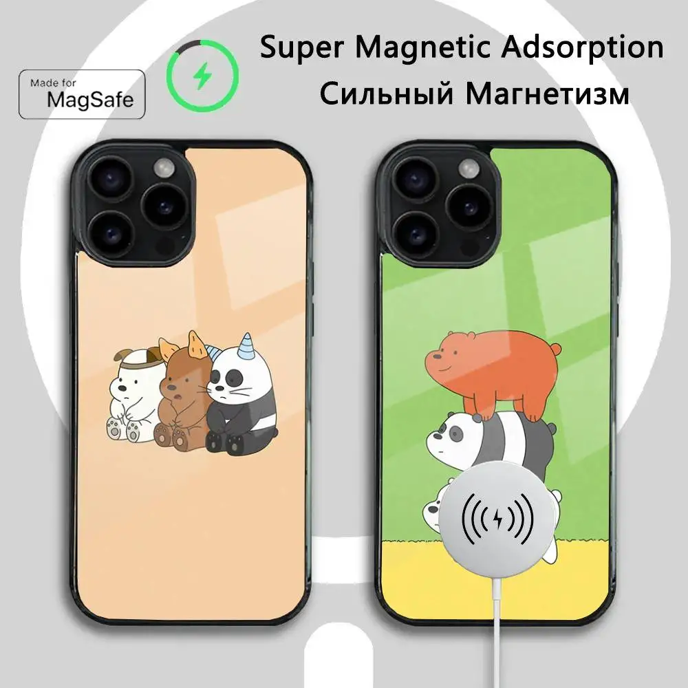 We B-Bare Cartoon Bears Phone Case For iPhone 16 15 14 13 12 11 Plus,Pro,Max Mini Magsafe Magnetic Wireless Charging
We B-Bare Cartoon Bears Phone Case For iPhone 16 15 14 13 12 11 Plus,Pro,Max Mini Magsafe Magnetic Wireless Charging