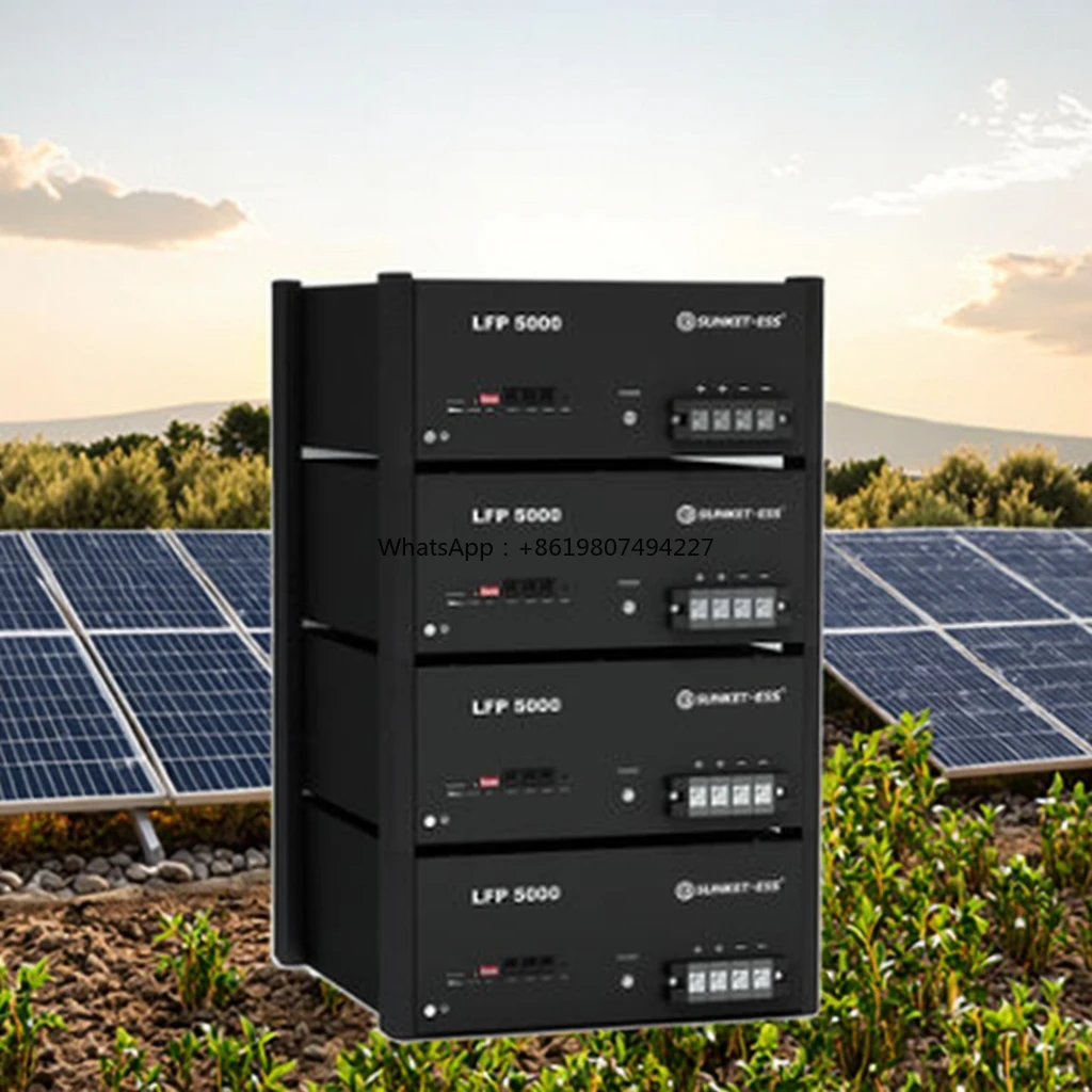 48V 50Ah Lithium Iron Phosphate Battery 5kW Solar System Hybrid Grid Home Storage with CAN Communication Port Split Type
48V 50Ah Lithium Iron Phosphate Battery 5kW Solar System Hybrid Grid Home Storage with CAN Communication Port Split Type