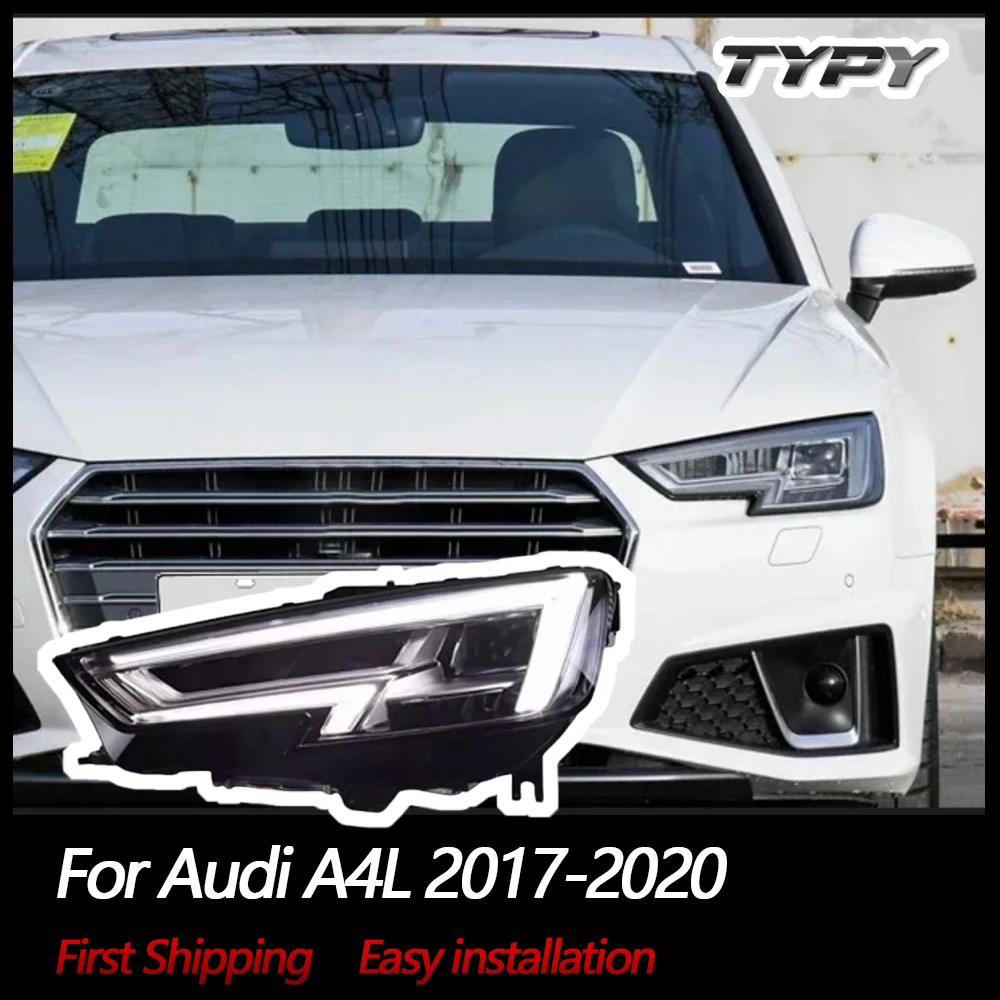 TYPY New LED Headlight Upgrade Modified Full Head Lamp For Audi A4L 2017-2020 Turn Signals Daytime Running Lights
TYPY New LED Headlight Upgrade Modified Full Head Lamp For Audi A4L 2017-2020 Turn Signals Daytime Running Lights