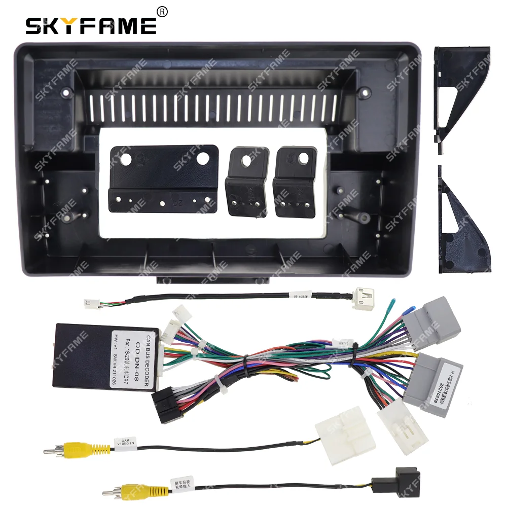 SKYFAME Car Frame Fascia Adapter Canbus Box Decoder Android Radio Audio Dash Fitting Panel Kit For Soueast DX7
SKYFAME Car Frame Fascia Adapter Canbus Box Decoder Android Radio Audio Dash Fitting Panel Kit For Soueast DX7