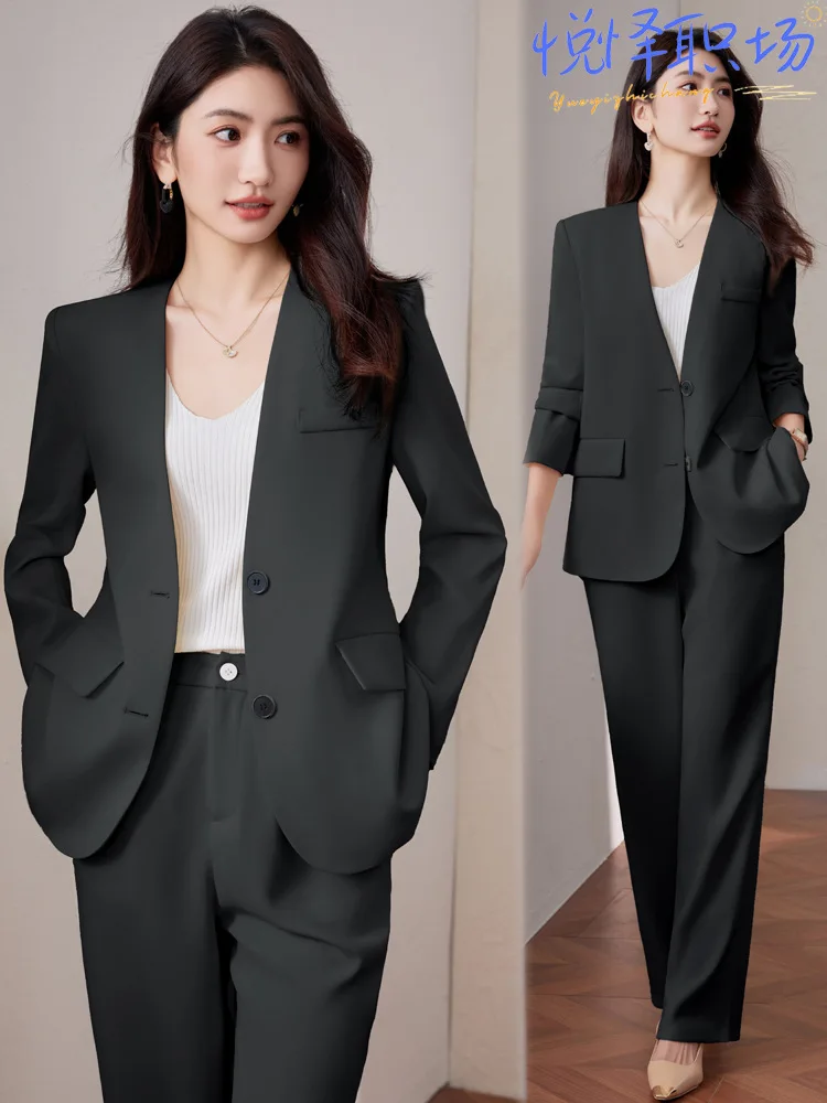Elegant women's professional suit2025New Spring Collection: Exquisite and Fashionable Off-White Blazer for the Goddess Look
Elegant women's professional suit2025New Spring Collection: Exquisite and Fashionable Off-White Blazer for the Goddess Look