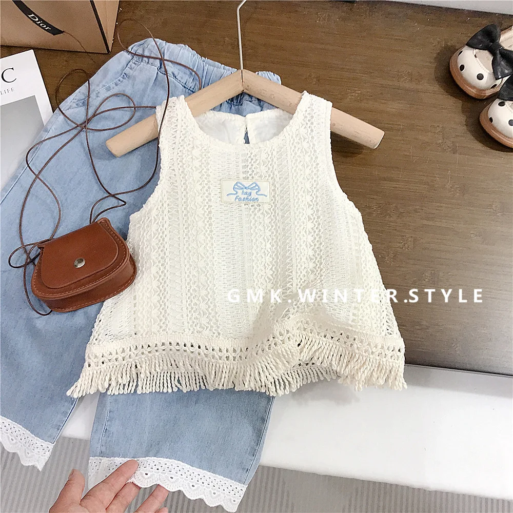 Girls Set Summer New Kids Stylish Summer Clothes Baby Girl Fashion Thin Sleeveless Casual Two Piece Set
Girls Set Summer New Kids Stylish Summer Clothes Baby Girl Fashion Thin Sleeveless Casual Two Piece Set