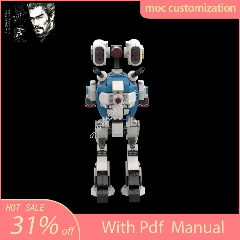 427PCSMOC Custom HEAVY MISSILE Battle Robot Model Building Block Diy Creative Assembly Educational Bricks Toys Kid Gift
427PCSMOC Custom HEAVY MISSILE Battle Robot Model Building Block Diy Creative Assembly Educational Bricks Toys Kid Gift