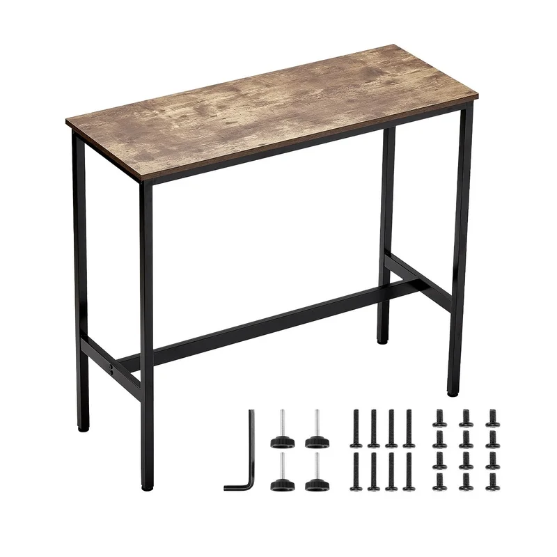 Bar Table 39x16x35.5 in Coffee Counter Dining Table
Bar Table 39x16x35.5 in Coffee Counter Dining Table