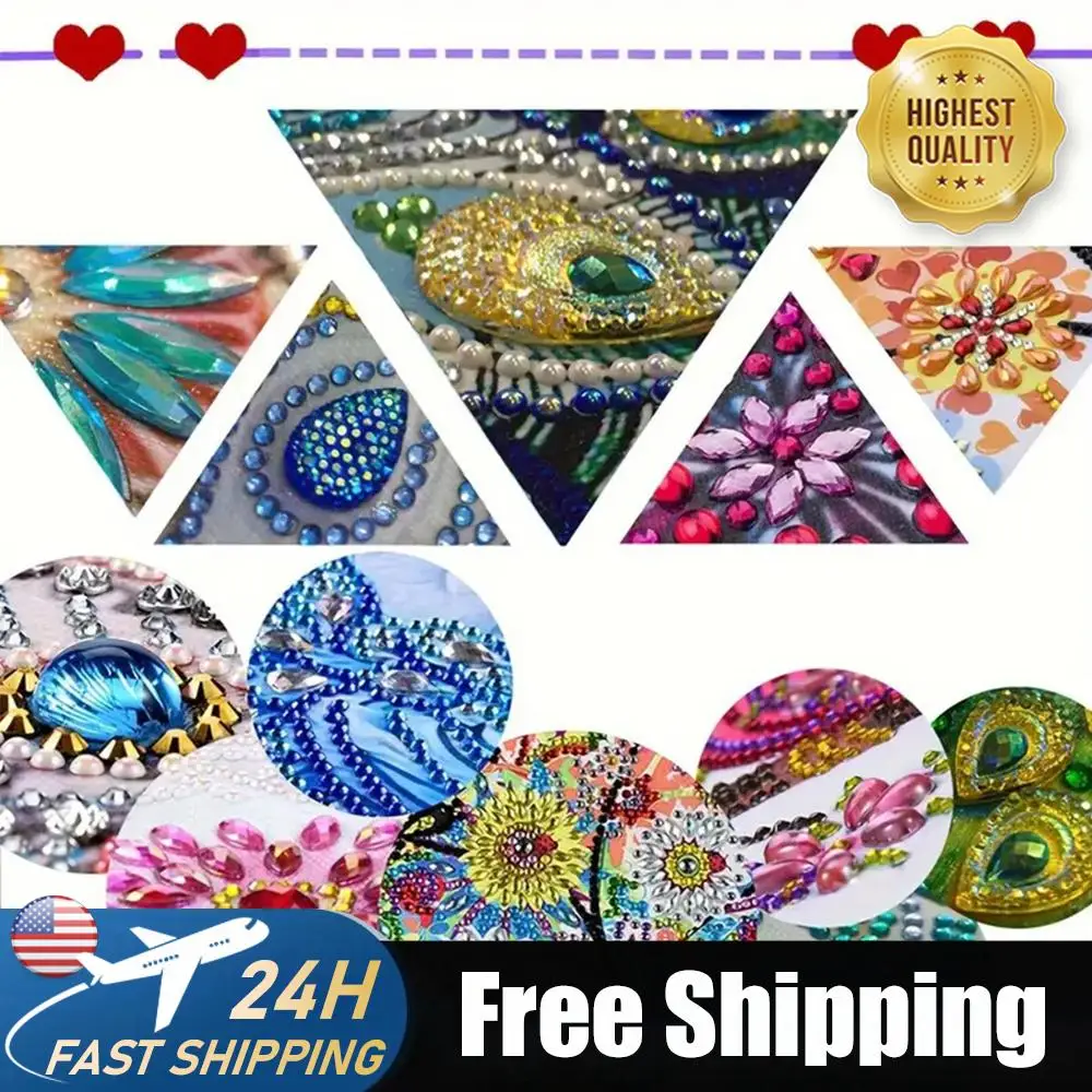 Completed Diamond Art Handmade Wooden Storage Box for Desktop Decor(Butterfly B)
Completed Diamond Art Handmade Wooden Storage Box for Desktop Decor(Butterfly B)