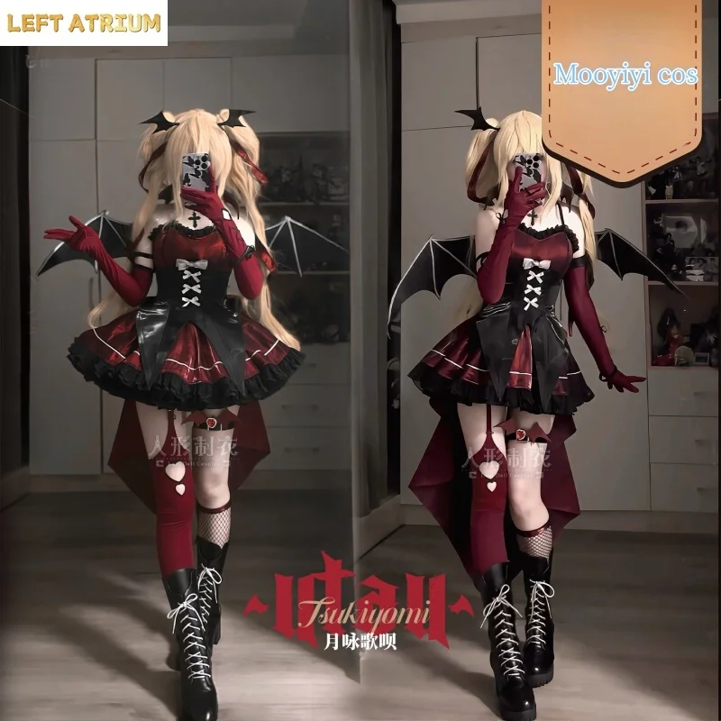2025 Tsukiyomi Utau Cosplay Costume for Halloween,Christmas Role Playing Party Comic Game Size S-XL Newly Women Dress Lolita
2025 Tsukiyomi Utau Cosplay Costume for Halloween,Christmas Role Playing Party Comic Game Size S-XL Newly Women Dress Lolita