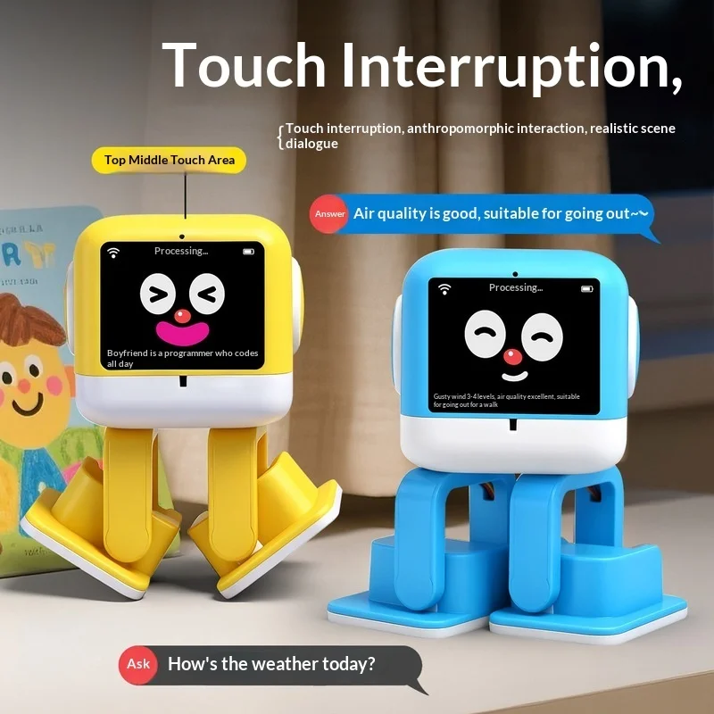 Doubao Deepseek Ai Robot Toy Touch Interactive Chatting Early Education Intelligent Learning Robot For Kids Home Playmate
Doubao Deepseek Ai Robot Toy Touch Interactive Chatting Early Education Intelligent Learning Robot For Kids Home Playmate