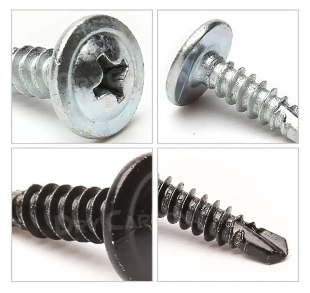 Углеродистый черный/серебристый стальной саморезы с крестообразным шлицем M4 M5, подходят для универсального автомобиля, установка диффузора заднего бампера 
Углеродистый черный/серебристый стальной саморезы с крестообразным шлицем M4 M5, подходят для универсального автомобиля, установка диффузора заднего бампера