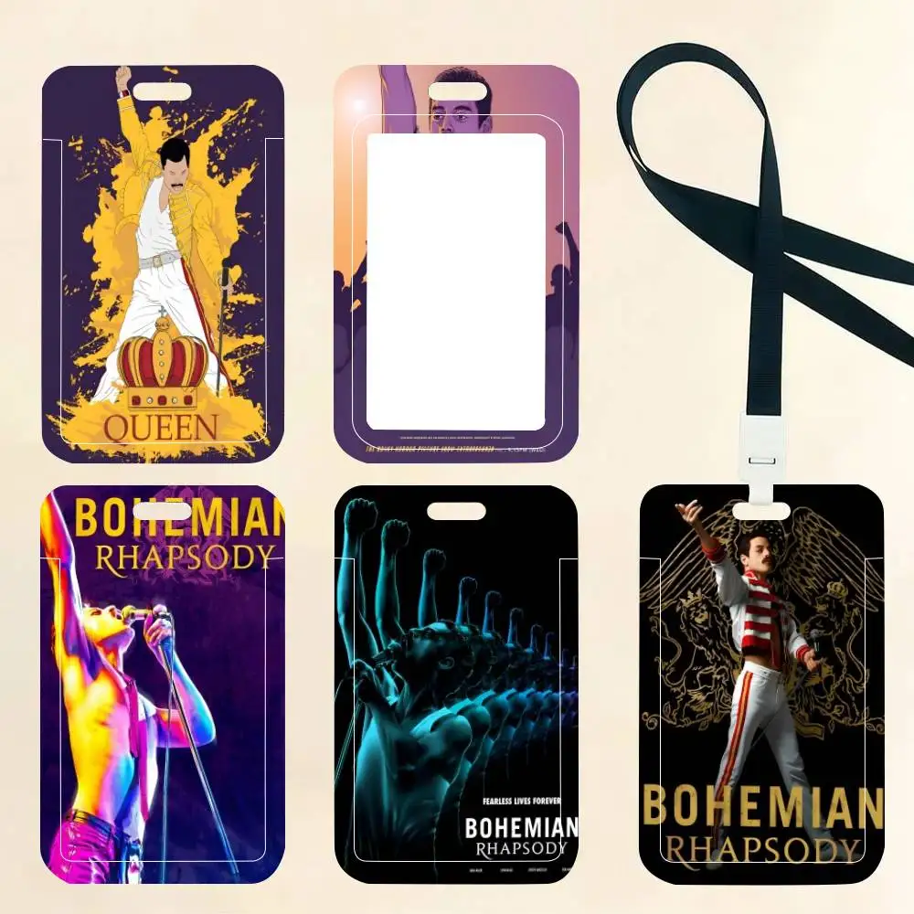 F-Freddie Mercury ID Card Holder Neck Strap Pendant Door Badge Holder Lanyards Keychain Work Credential
F-Freddie Mercury ID Card Holder Neck Strap Pendant Door Badge Holder Lanyards Keychain Work Credential