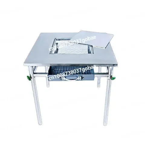 table square household stall night market barbecue shop stainless steel carbon grill self-service thickening furnace
table square household stall night market barbecue shop stainless steel carbon grill self-service thickening furnace