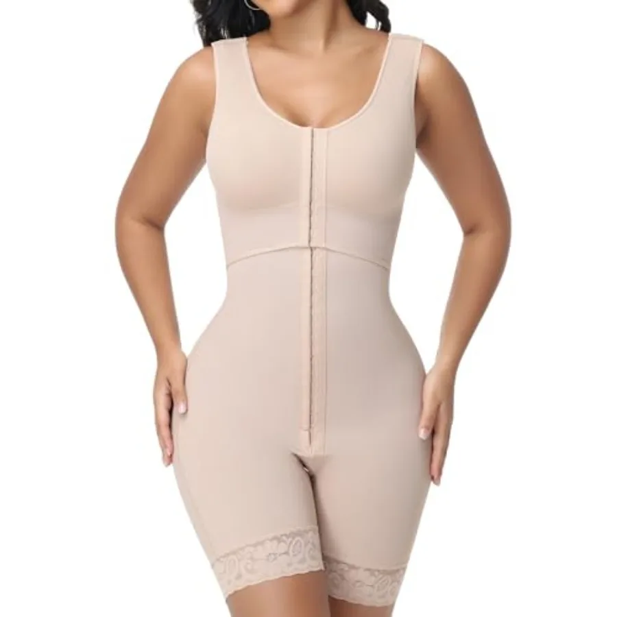 SHAPSHE Fajas Colombianas Moldeadoras Full Body Shaper Tummy Control Compression Garment
SHAPSHE Fajas Colombianas Moldeadoras Full Body Shaper Tummy Control Compression Garment