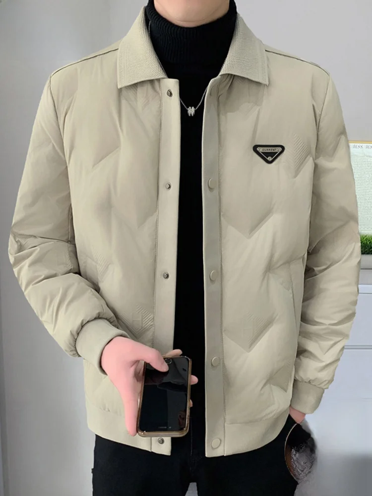 Мужская белая пуховая куртка TUCANO класса люкс с повседневным воротником, для молодых и среднего возраста, из полиэфирного волокна, экологически чистая
Мужская белая пуховая куртка TUCANO класса люкс с повседневным воротником, для молодых и среднего возраста, из полиэфирного волокна, экологически чистая