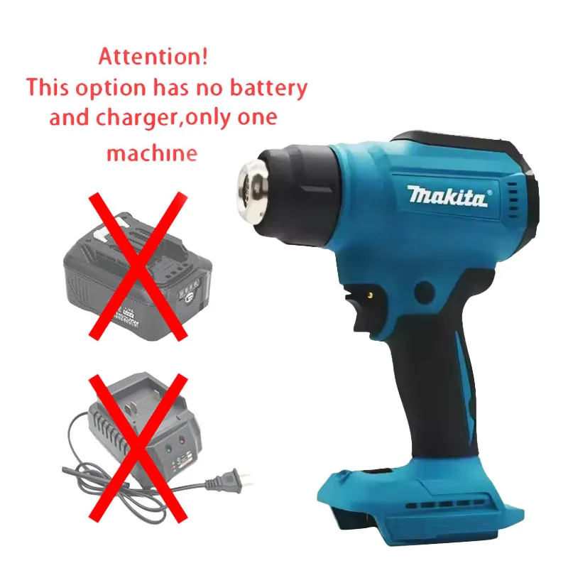 Makita 18V Cordless Heat Gun Handheld Hot Air Soldering Tool with LED Display 550°C Temperature Control Thermal Blower
Makita 18V Cordless Heat Gun Handheld Hot Air Soldering Tool with LED Display 550°C Temperature Control Thermal Blower