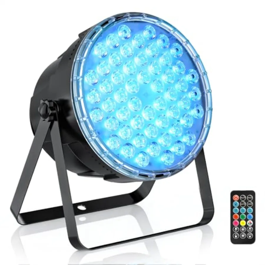 LED Stage Lights Par Lights 5X3W RGB 3in Bright Lighting with Master-Slave DMX 5 Sound Activated Spotlights Uplights Remote Con
LED Stage Lights Par Lights 5X3W RGB 3in Bright Lighting with Master-Slave DMX 5 Sound Activated Spotlights Uplights Remote Con