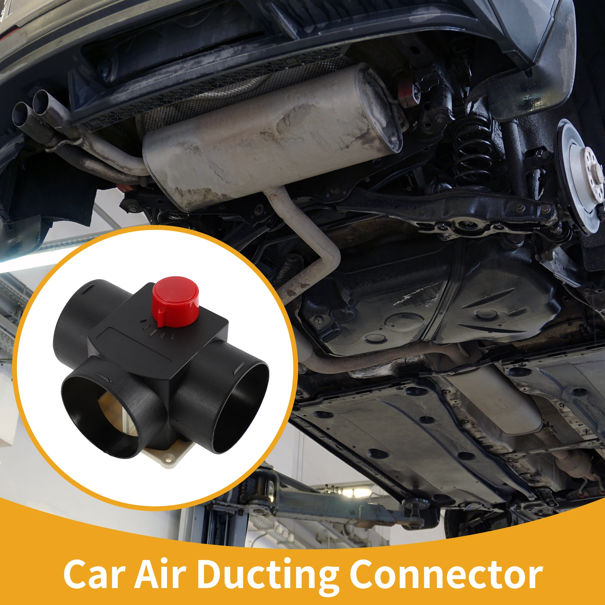 UXCELL Car Air Ducting Connector Car Heater Duct Pipe Connector 75mm 1 Pc T Shape
UXCELL Car Air Ducting Connector Car Heater Duct Pipe Connector 75mm 1 Pc T Shape