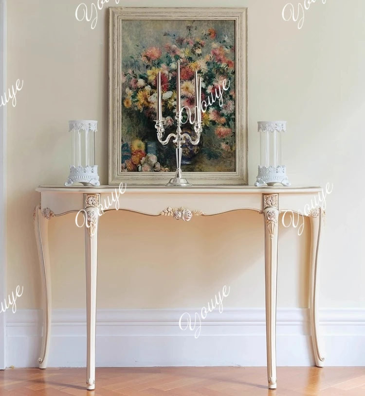 Европейский французский резной цветок из массива дерева, входной столик, американский неоклассический декор для фойе, спинка дивана, комод
Европейский французский резной цветок из массива дерева, входной столик, американский неоклассический декор для фойе, спинка дивана, комод