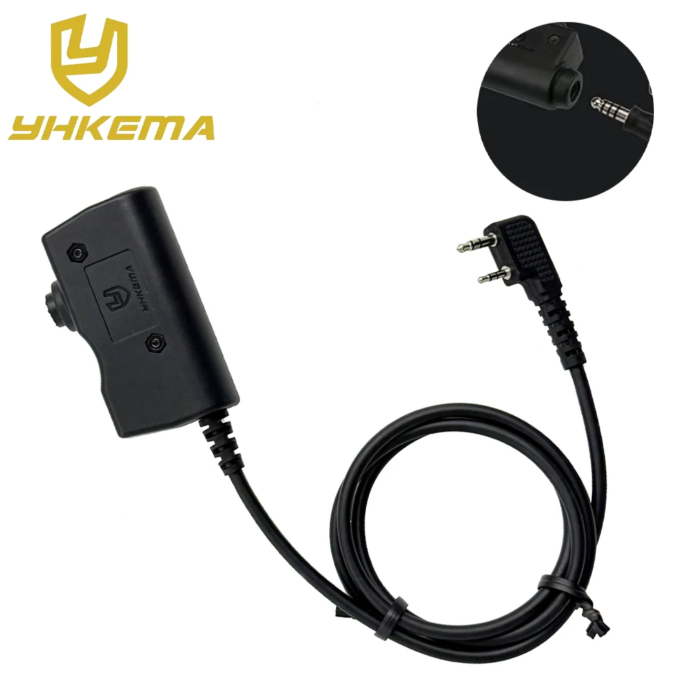 НОВЫЕ наушники YHKEMA U94 PTT для KENWOD Plug Walkie Talkie BaoFeng UV-82, радиогарнитура PTT U94 Z113
НОВЫЕ наушники YHKEMA U94 PTT для KENWOD Plug Walkie Talkie BaoFeng UV-82, радиогарнитура PTT U94 Z113