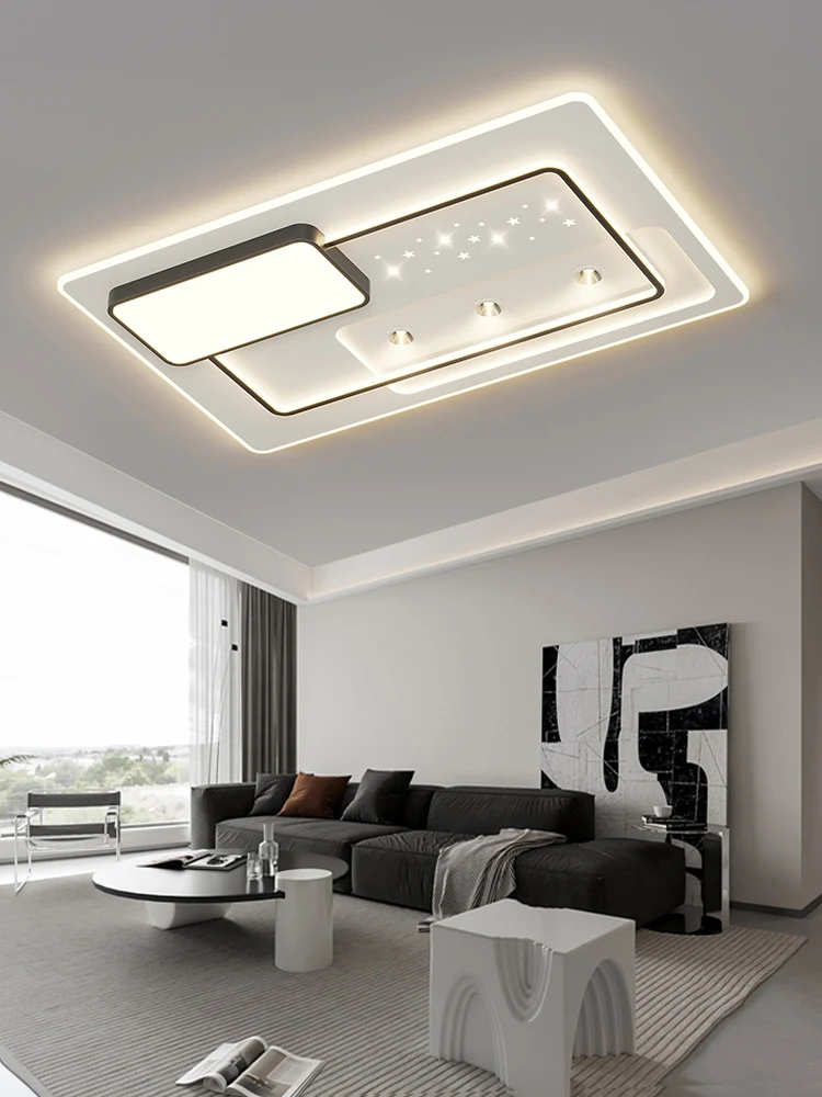 Nordic Star Sky LED Ceiling Lamp Is Used For Dining Room Bedroom Living Room Kitchen Black White Remote Control Lamp Decoration
Nordic Star Sky LED Ceiling Lamp Is Used For Dining Room Bedroom Living Room Kitchen Black White Remote Control Lamp Decoration