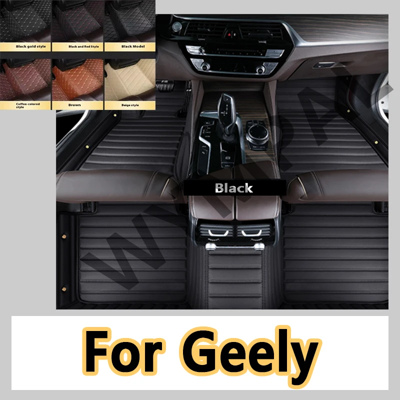 Luxury Custom Fit Car Floor Mats For Geely Coolray pro Geometry C Atlas Tugella Coolray Emgrand GS GX2 GC7 car accessories
Luxury Custom Fit Car Floor Mats For Geely Coolray pro Geometry C Atlas Tugella Coolray Emgrand GS GX2 GC7 car accessories