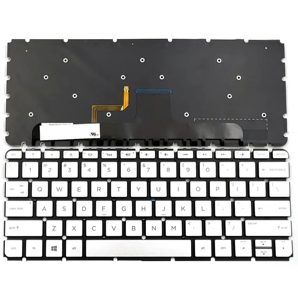 New For HP Envy 13-AB000 13T-AB000 13-AB016NR 13-AB020NR 13-AB055NR 13-AB067CL 13-AB077CL Laptop Keyboard Backlit US Silver
New For HP Envy 13-AB000 13T-AB000 13-AB016NR 13-AB020NR 13-AB055NR 13-AB067CL 13-AB077CL Laptop Keyboard Backlit US Silver