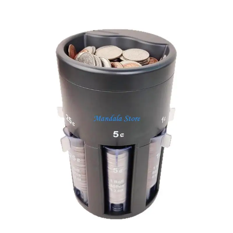 U2JC Space Saving Coin Organizers with Builts In Counter 5 In 1 Automatic Coin Sorting Device for Efficient Money Management
U2JC Space Saving Coin Organizers with Builts In Counter 5 In 1 Automatic Coin Sorting Device for Efficient Money Management