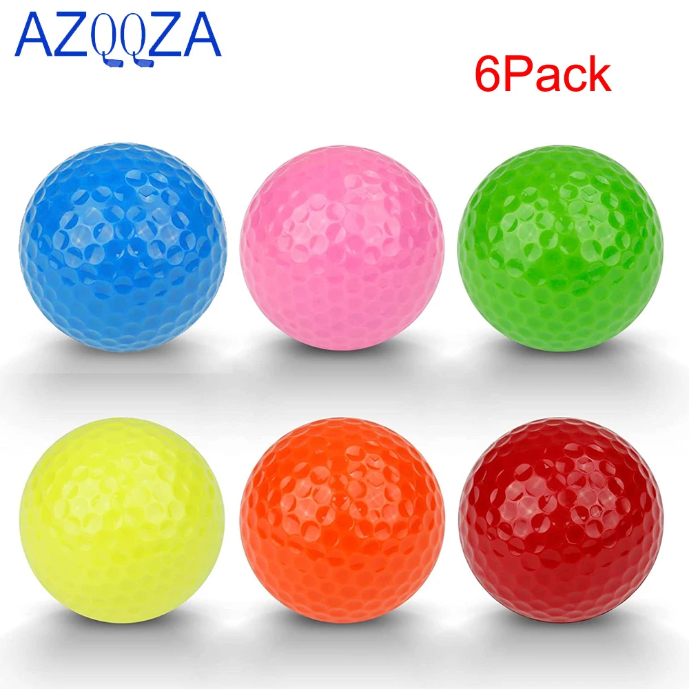 6pcs/Pack Colorful Mini Golf Balls Two Piece Golf Practice Balls Training Golf Accessories
6pcs/Pack Colorful Mini Golf Balls Two Piece Golf Practice Balls Training Golf Accessories