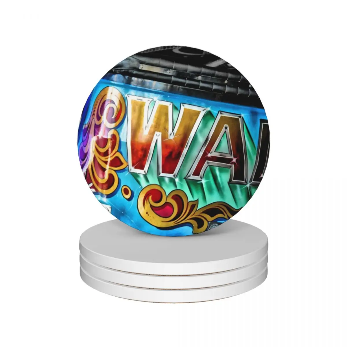 Waltzer Ceramic Coasters (Set of 4) christmas tea anti slip for the kitchen accessories Coasters
Waltzer Ceramic Coasters (Set of 4) christmas tea anti slip for the kitchen accessories Coasters