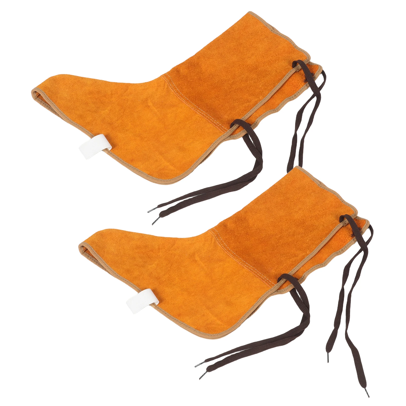 Electric Welding Lace Foot Guards Insulated Boot Covers Safety Gear Yellow Leg Protection Cowhide Heat Insulation
Electric Welding Lace Foot Guards Insulated Boot Covers Safety Gear Yellow Leg Protection Cowhide Heat Insulation
