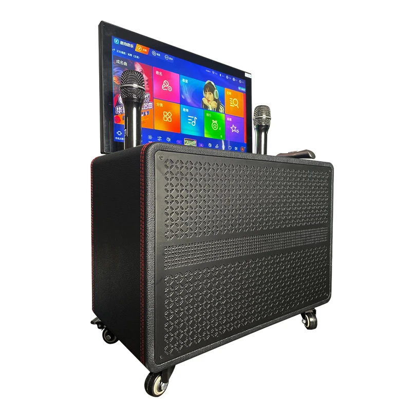 18.5inch 6in 1 Hot Sale Black Wireless Microphone Most Popular Premium Durable Karaoke Player Machine
18.5inch 6in 1 Hot Sale Black Wireless Microphone Most Popular Premium Durable Karaoke Player Machine