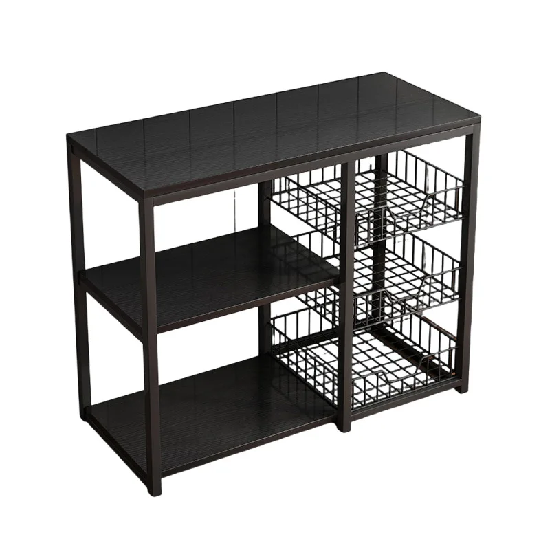 Floor-to-ceiling kitchen rack household cutting table microwave oven electrical appliance locker multi-functional pot 
Floor-to-ceiling kitchen rack household cutting table microwave oven electrical appliance locker multi-functional pot