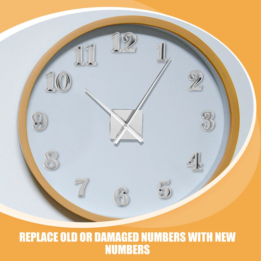 6Sets DIY Clock Numerals Supplies Exquisite Delicate Design Smooth Lines for Home Decor and Wall Clock Repairs
6Sets DIY Clock Numerals Supplies Exquisite Delicate Design Smooth Lines for Home Decor and Wall Clock Repairs