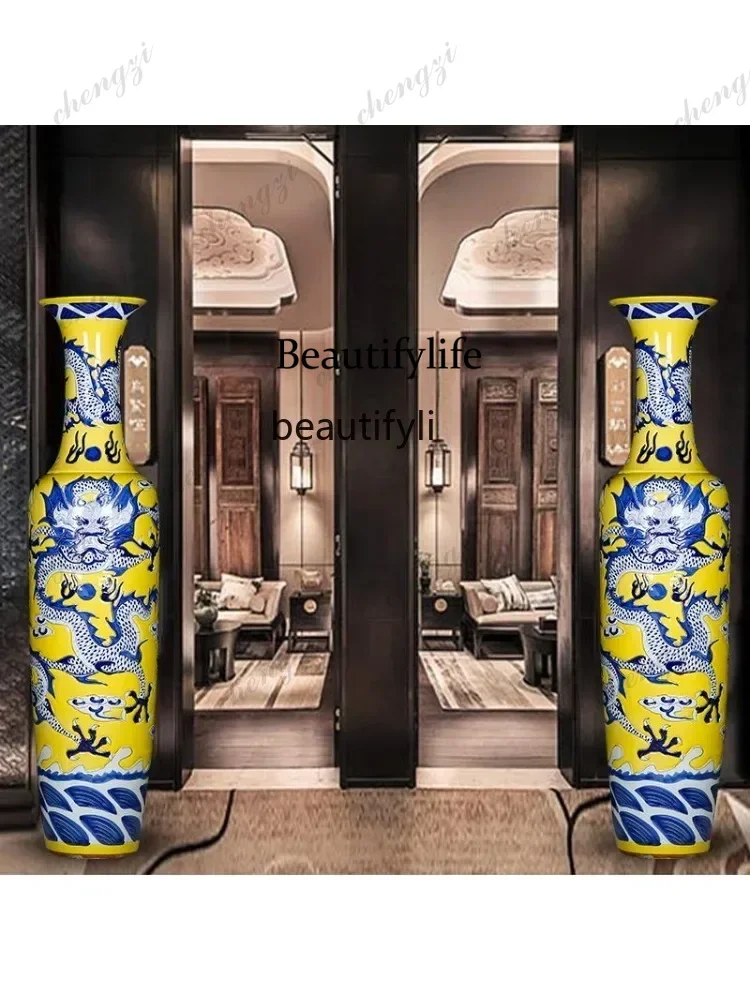 z1x11Jingdezhen Ceramic Floor Vase Carved Hand Painted Dragon Pattern Home Living Room Lobby Hotel Ornaments
z1x11Jingdezhen Ceramic Floor Vase Carved Hand Painted Dragon Pattern Home Living Room Lobby Hotel Ornaments