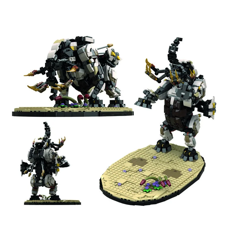 1203pcs MOC Horizon Forbidden West Tremortusk Stand Icons Model Building Blocks Architecture Toys Christmas Gift Education DIY
1203pcs MOC Horizon Forbidden West Tremortusk Stand Icons Model Building Blocks Architecture Toys Christmas Gift Education DIY