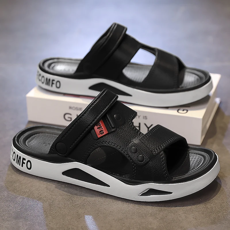 YUYIN Summer New Men's Slippers EVA Sandals Outdoor Light Platform Sandals Sole Casual Men Beach Shoes Non-slip Open-toe
YUYIN Summer New Men's Slippers EVA Sandals Outdoor Light Platform Sandals Sole Casual Men Beach Shoes Non-slip Open-toe