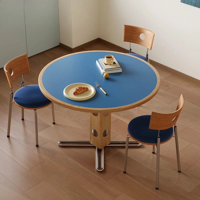 Удобный обеденный стол для учебы, семейный чайный столик, круглый модный домашний стол Mesa De Jantar XY40CZ
Удобный обеденный стол для учебы, семейный чайный столик, круглый модный домашний стол Mesa De Jantar XY40CZ