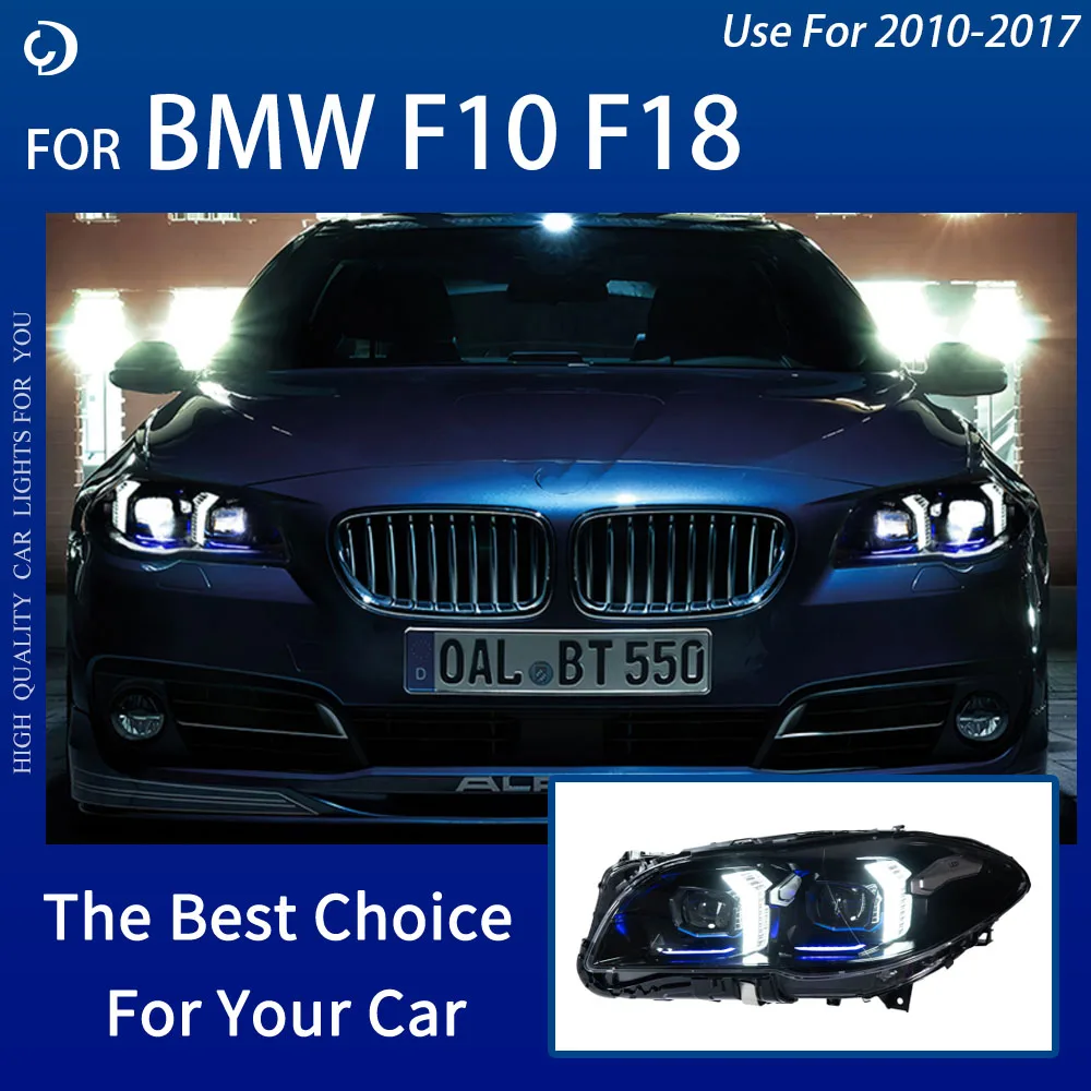 Использование фары для BMW 5-й серии F10 F18 2010-2017, светодиодные фары, светодиодные фары DRL, указатель поворота, дальний свет, клыки, стильные проекторы
Использование фары для BMW 5-й серии F10 F18 2010-2017, светодиодные фары, светодиодные фары DRL, указатель поворота, дальний свет, клыки, стильные проекторы