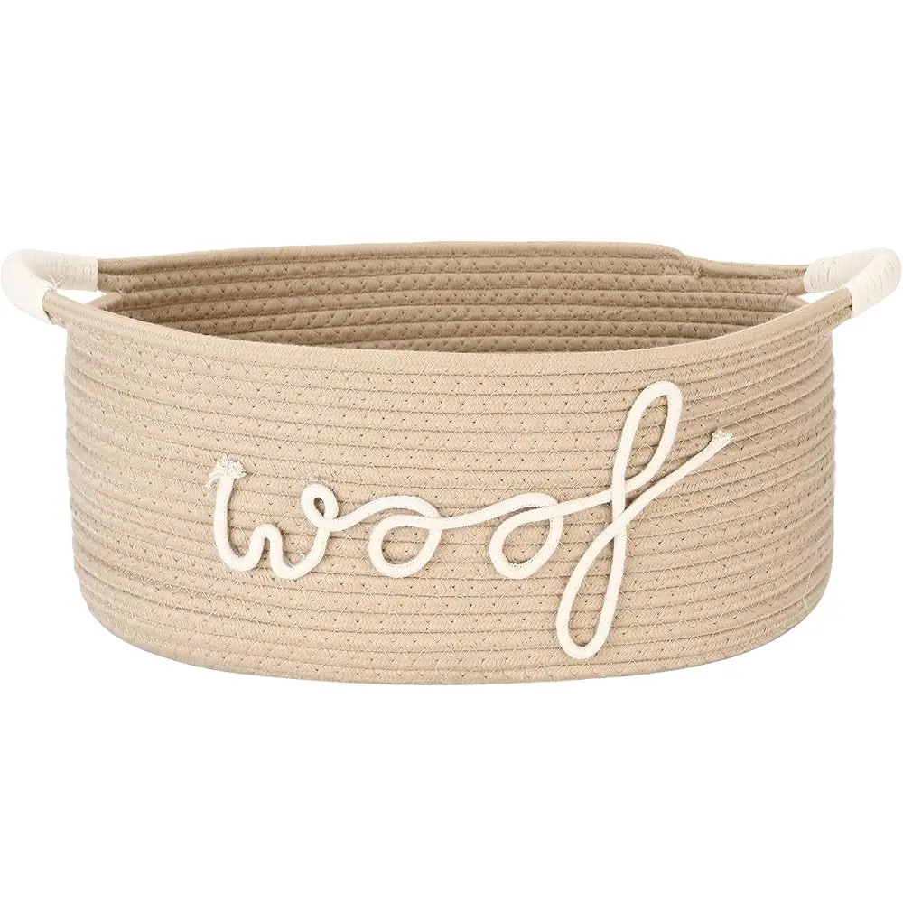 Корзина для хранения игрушек для кошек с ручками, 16,5 x 11 x 7 дюймов, 4,4 галлона, большая корзина для хранения из хлопкового каната, корзина для полки, органайзер
Корзина для хранения игрушек для кошек с ручками, 16,5 x 11 x 7 дюймов, 4,4 галлона, большая корзина для хранения из хлопкового каната, корзина для полки, органайзер