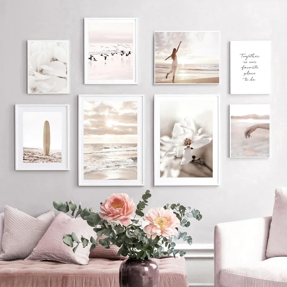 Sea Beach Wave Surfboard Magnolia Stone Birds Wall Art Canvas Painting Posters And Prints Wall Pictures For Living Room Decor
Sea Beach Wave Surfboard Magnolia Stone Birds Wall Art Canvas Painting Posters And Prints Wall Pictures For Living Room Decor