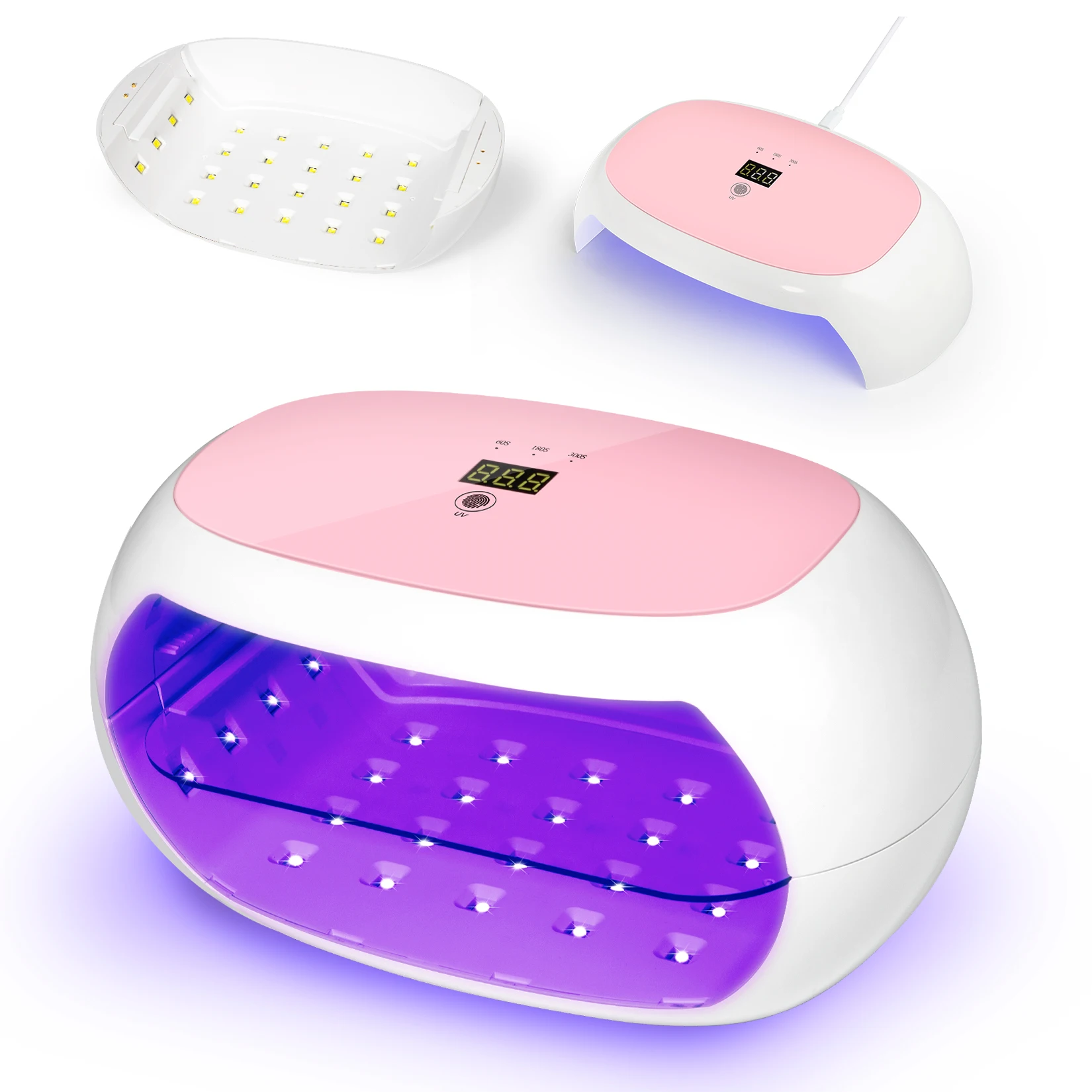 Professional Nail Dryer 18LEDS Nail Art Light with Auto Sensor Quickly Cures All UV Gel Nail Polish USB Dryer for Salon Tools
Professional Nail Dryer 18LEDS Nail Art Light with Auto Sensor Quickly Cures All UV Gel Nail Polish USB Dryer for Salon Tools