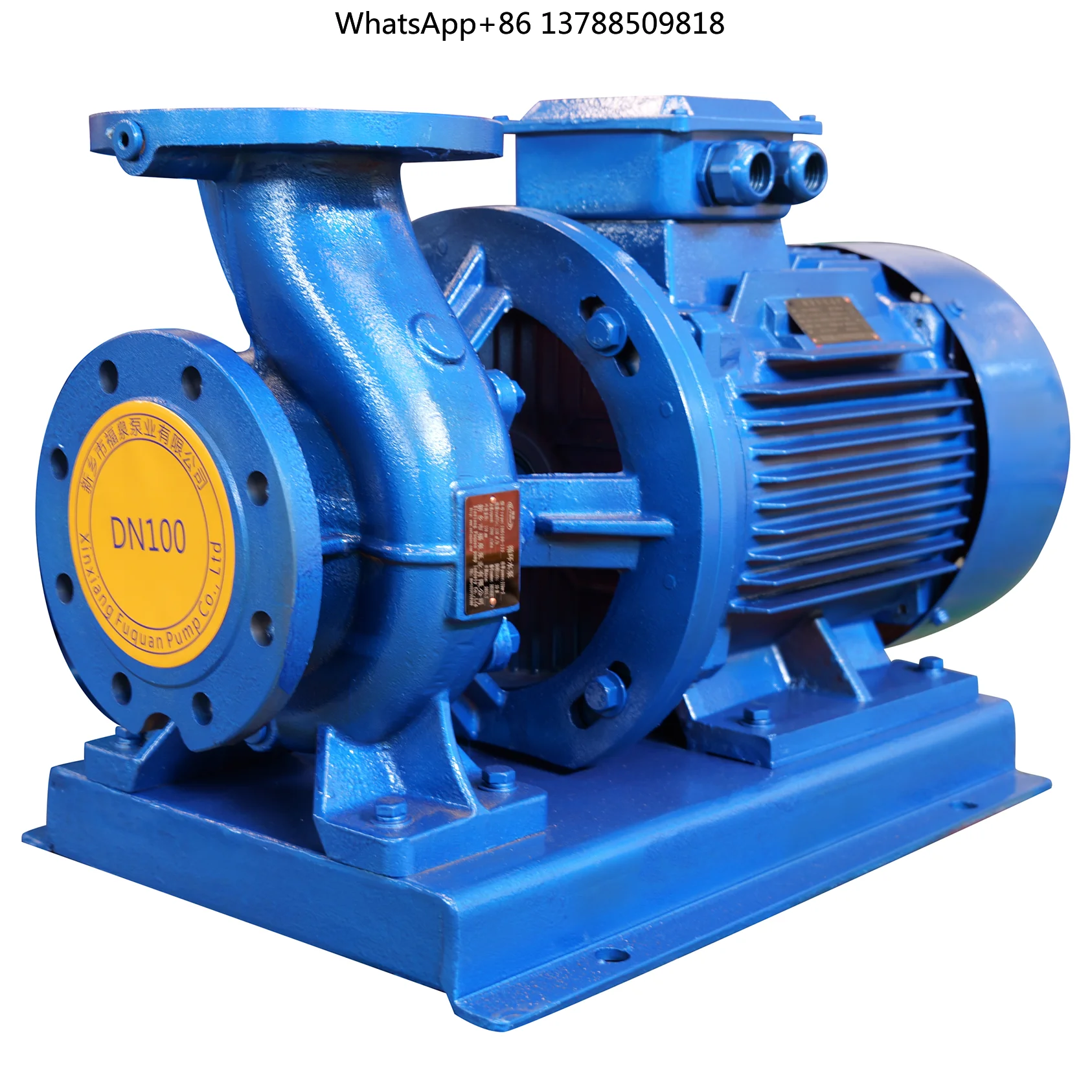 0EM Customized Wholesale Stable Running Horizontal Pipeline Centrifugal Pump for Factory Tap Water Transfer
0EM Customized Wholesale Stable Running Horizontal Pipeline Centrifugal Pump for Factory Tap Water Transfer