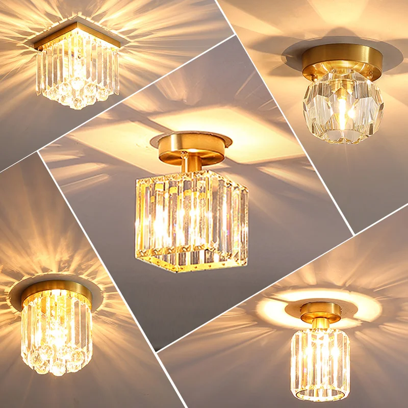 Modern Copper Small Ceiling Light Mini Chandeliers Indoor Aisle Corridor Cloakroom Balcony Decor Lights Bar Hotel Ceiling Lamp
Modern Copper Small Ceiling Light Mini Chandeliers Indoor Aisle Corridor Cloakroom Balcony Decor Lights Bar Hotel Ceiling Lamp