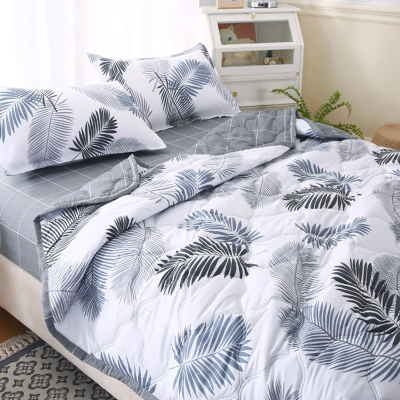 Soft Skin-friendly Summer Quilt Lightweight Breathable Queen Duvet Washable Single Double Bed Blanket Air Conditioner Comforter
Soft Skin-friendly Summer Quilt Lightweight Breathable Queen Duvet Washable Single Double Bed Blanket Air Conditioner Comforter