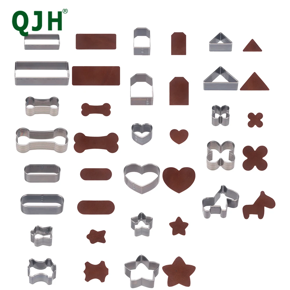 19pcs/set Leathercraft Cutting Die Set - Carbon Steel Punch & Cutting Tools for DIY Leather Crafts - Assorted Shapes Puncher
19pcs/set Leathercraft Cutting Die Set - Carbon Steel Punch & Cutting Tools for DIY Leather Crafts - Assorted Shapes Puncher