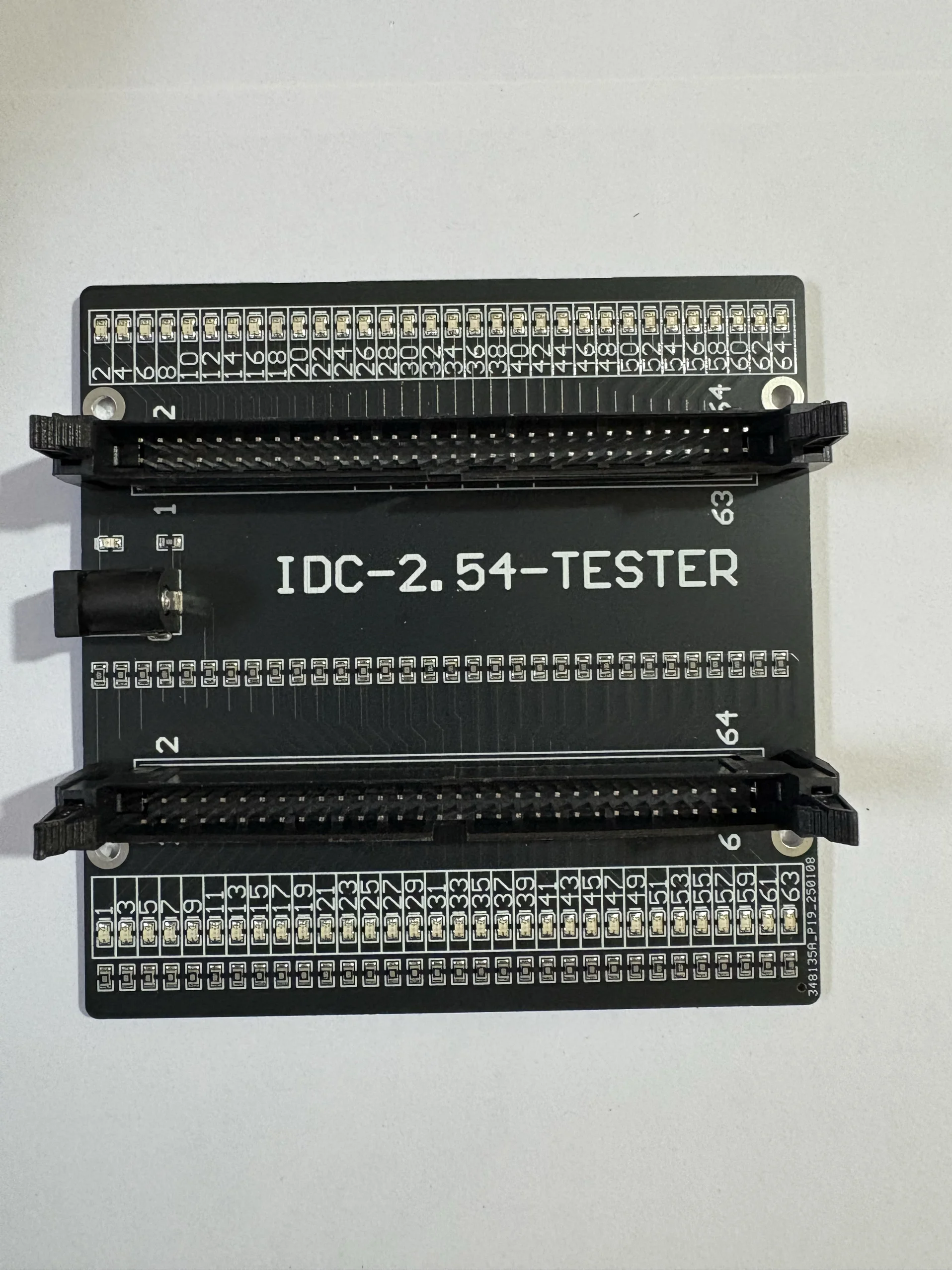 Карта тестирования кабеля/сигнальный кабель IDC/разстояние 2,54/плата обнаружения кабеля/из обнаружение короткого замыкания/открытия цепи
Карта тестирования кабеля/сигнальный кабель IDC/разстояние 2,54/плата обнаружения кабеля/из обнаружение короткого замыкания/открытия цепи